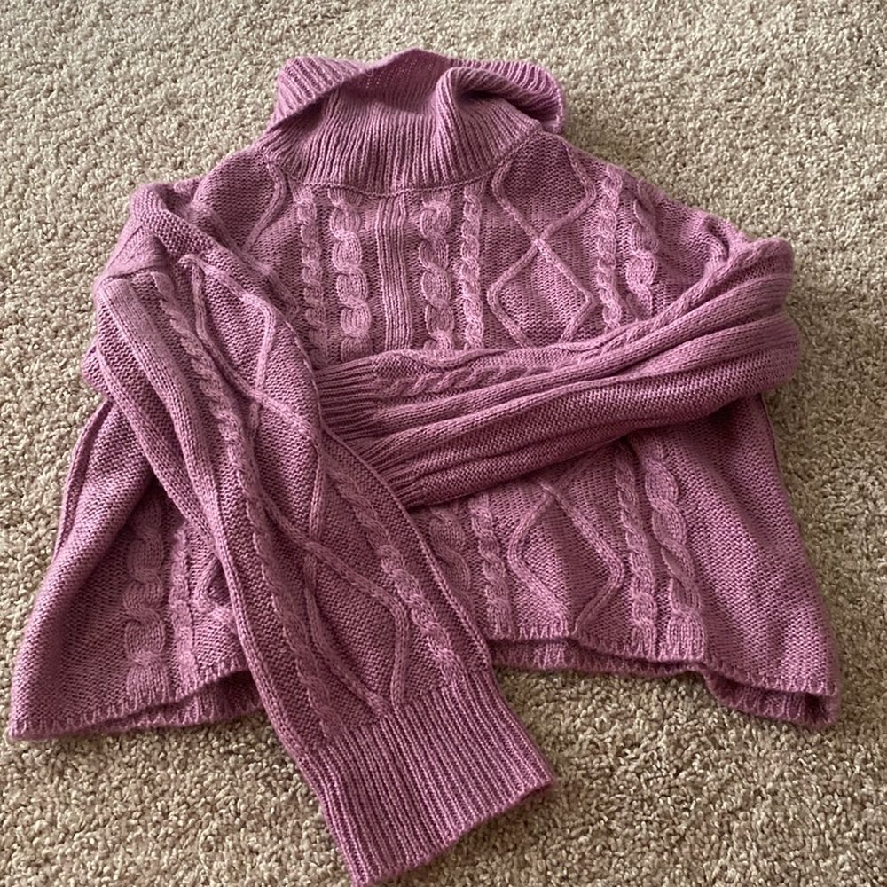 Purple sweater